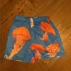 Eric Emanuel Blue Jellyfish Mesh Shorts